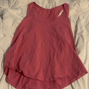 LIGHTLY WORN!! Women’s lululemon pink racerback